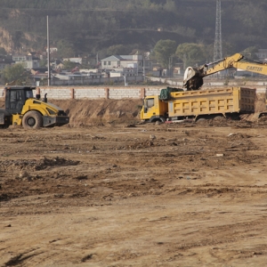 公司新廠區建設工作有序開展