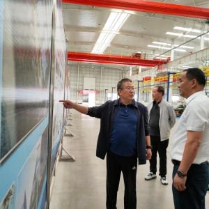 副市長胡志勇一行來公司調研