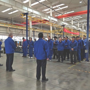 生產技術部召開第四季度生產攻堅 總結表彰大會